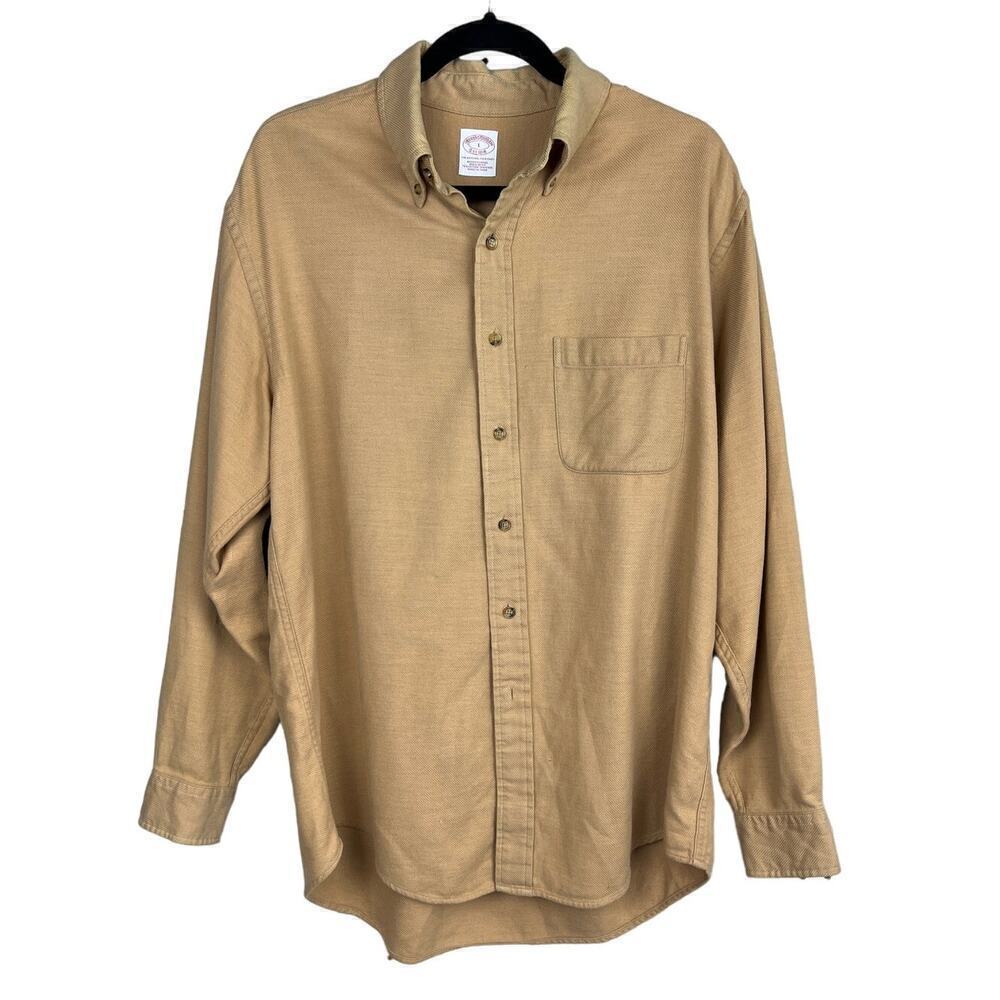 Brooks Brothers Wool Blend Button Down Size L